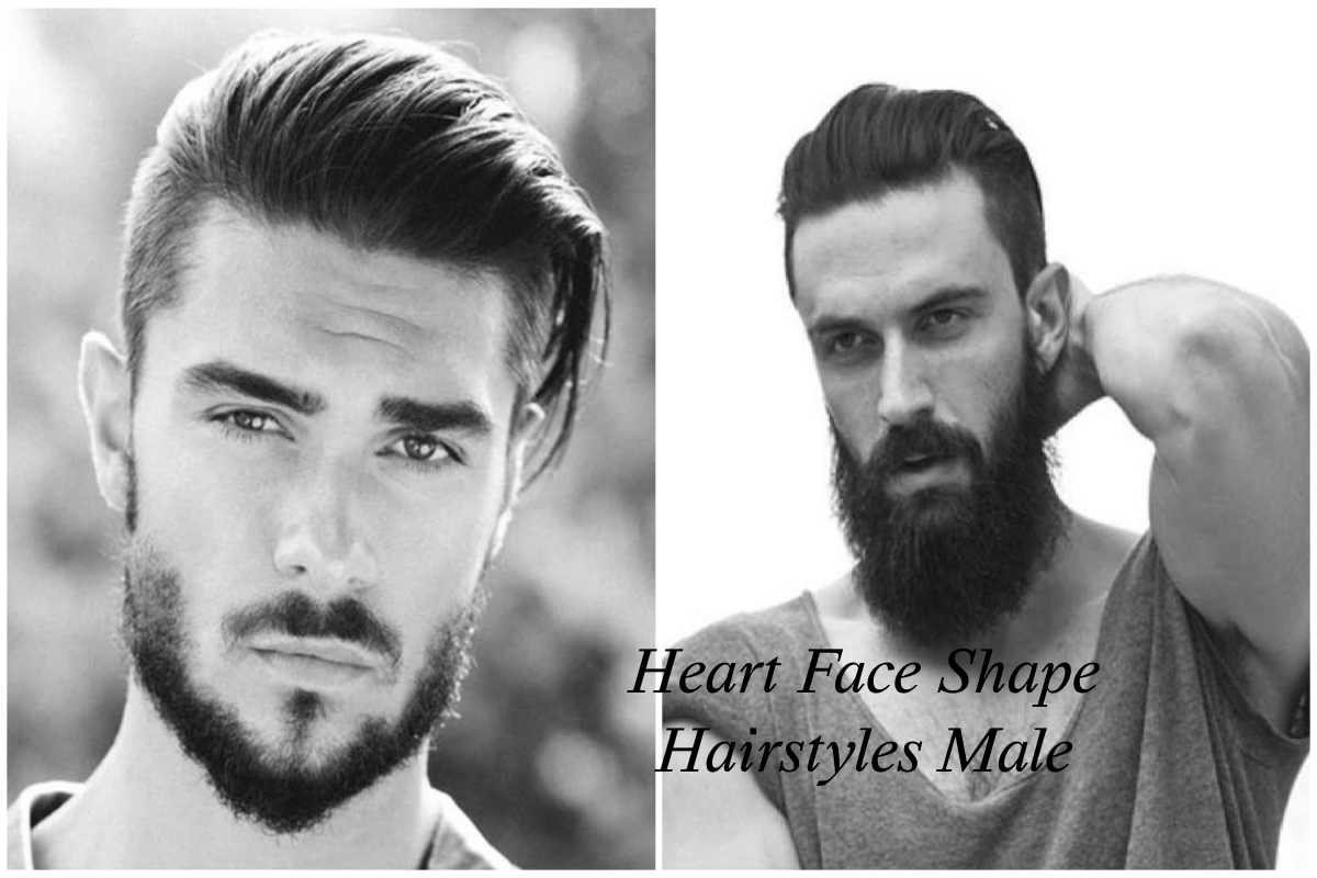 Heart Face Shape Hairstyles Male