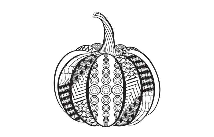 02 Pumpkin Coloring Page