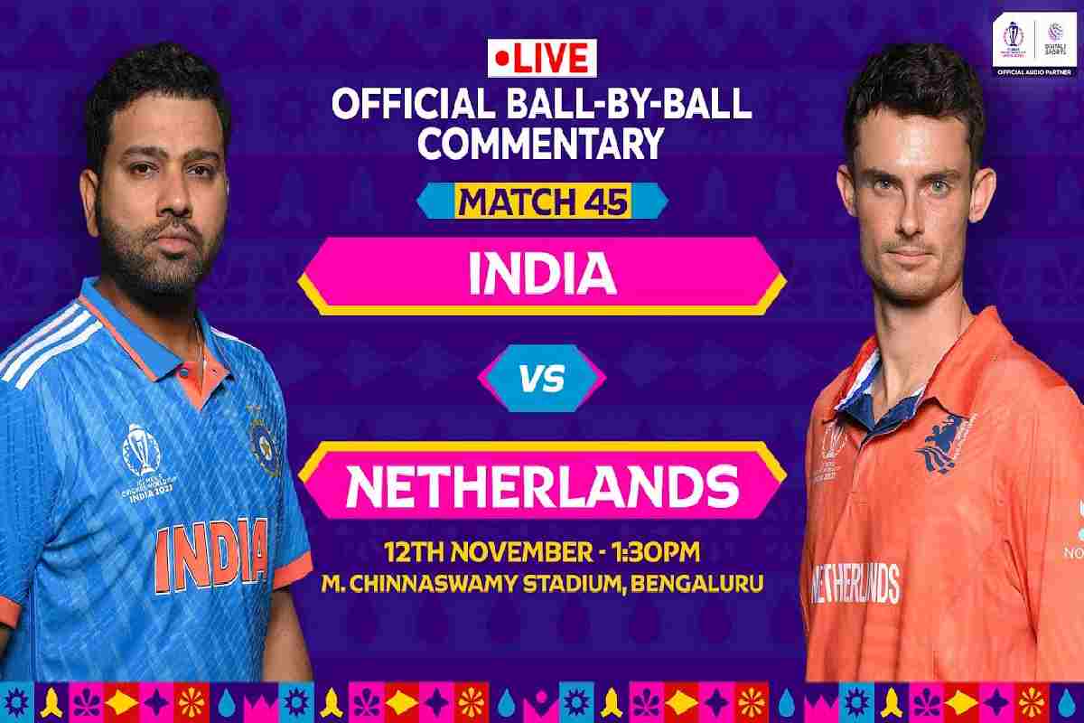 India National Cricket Team Vs Netherlands National Cricket Team Match Scorecard