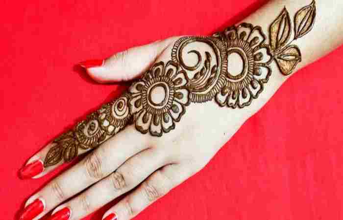 Arabic Mehndi Designs for Raksha Bandhan