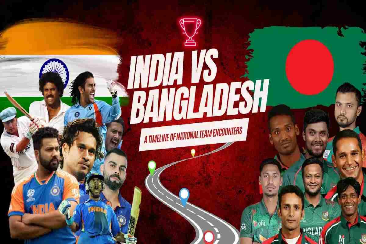 Bangladesh National Cricket Team Vs India National Cricket Team Timeline