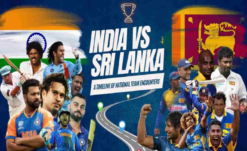 India National Cricket Team Vs Sri Lanka National Cricket Team Timeline