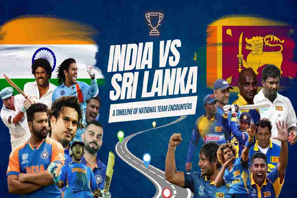 India National Cricket Team Vs Sri Lanka National Cricket Team Timeline